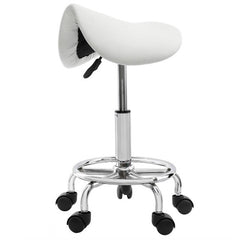 Hydraulic Rolling Swivel Saddle Salon Stool Tattoo Massage Facial Spa Height Adjustable Hairdressing Chair for Beauty Salon