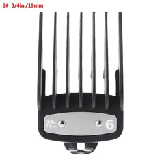 Kemei Hair Clipper Limit Comb Guide Attachment Size Barber Replacement 3/6/10/13/16/19/22/25/1.5/4.5mm