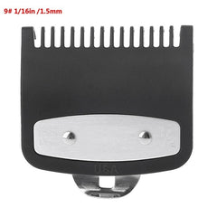 Kemei Hair Clipper Limit Comb Guide Attachment Size Barber Replacement 3/6/10/13/16/19/22/25/1.5/4.5mm