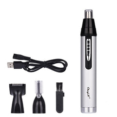 Electric Nose Hair Trimmer Multifunctional Hair Remover Ear Eyebrow Beard Shaver Razor Face Hair Cutter Rechargeable or Battery