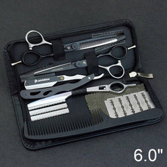 5.5/6.0" sale japan hair scissors teflon shears cheap hairdressing scissors barber thinning scissors hairdresser razor haircut
