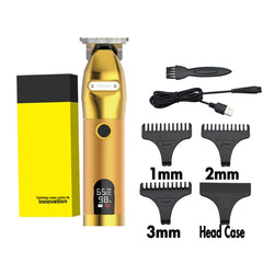 Electric Hair Clipper Rechargeable Low Noise Hair Trimmer Hair Cutting Machine Beard Shaver Trimer For Men Barber Hair Shaving