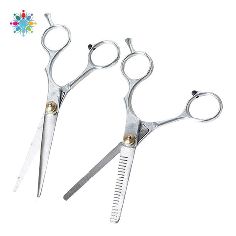 Professional Stainless Steel Barber Hair Cutting Thinning Scissor Shears Hairdressing Set Tls
