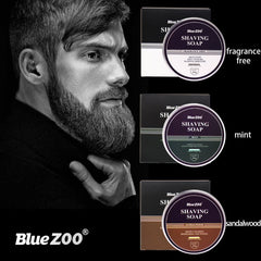 100g Professional Shaving Cream Shaving Soap Foaming Moisturizing Razor Deep Cleansing Barbering for Men Barber Care