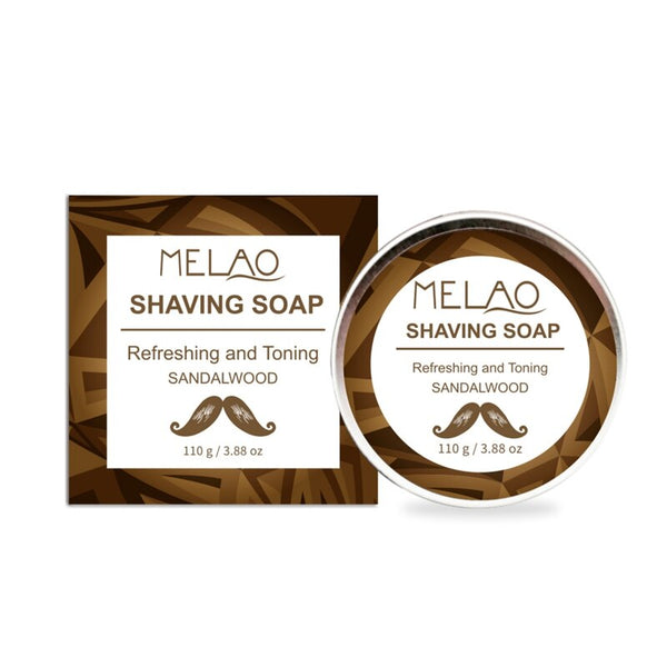 110g Professional Shaving Cream Anti-Allergy Shaving Soap Foaming Moisturizing Razor Barbering Men Shaving Soap Cream